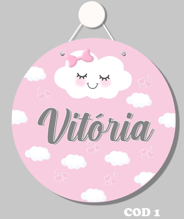 Quadro porta (Nuvem)