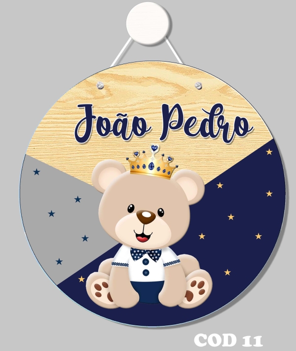 Quadro porta (Ursinho Príncipe)