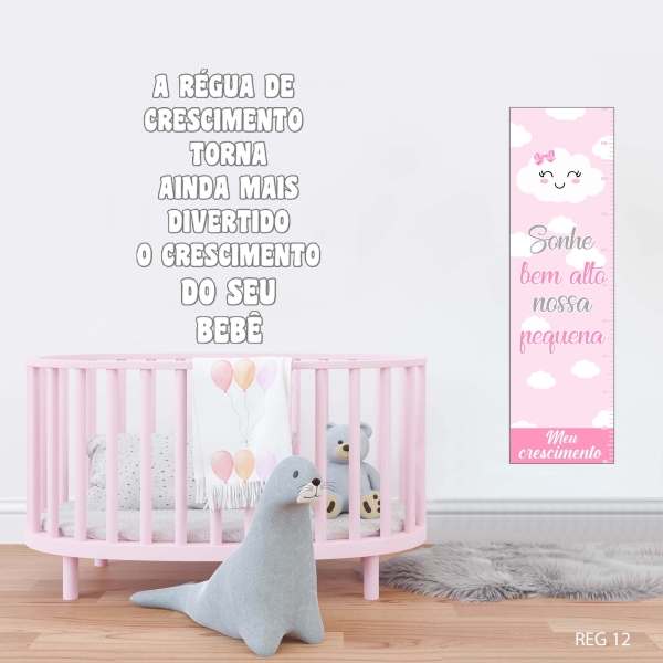 Régua de crescimento Nuvem