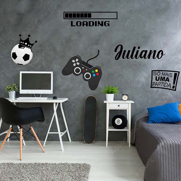 Gamer (Adesivo de parede)