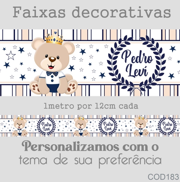 Faixa Urso Príncipe