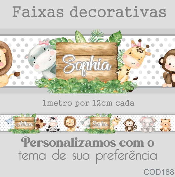 Faixa Safari irmãos