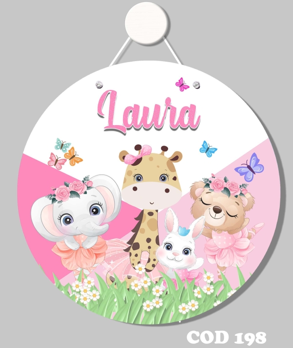 Quadro porta (Jardim Bailarinas)