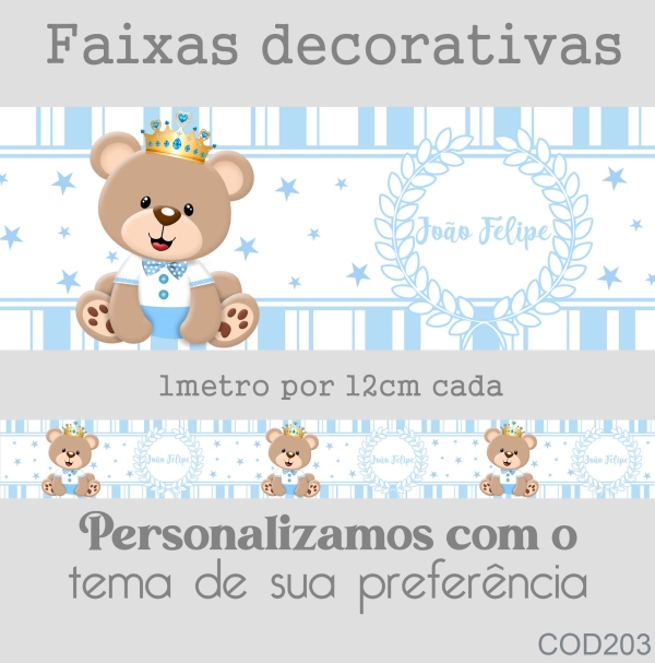 Faixa Urso Príncipe