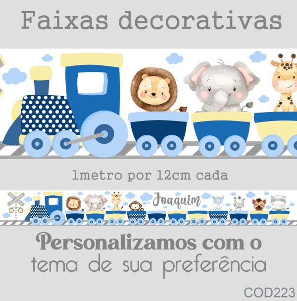 Faixa Safari no Trem