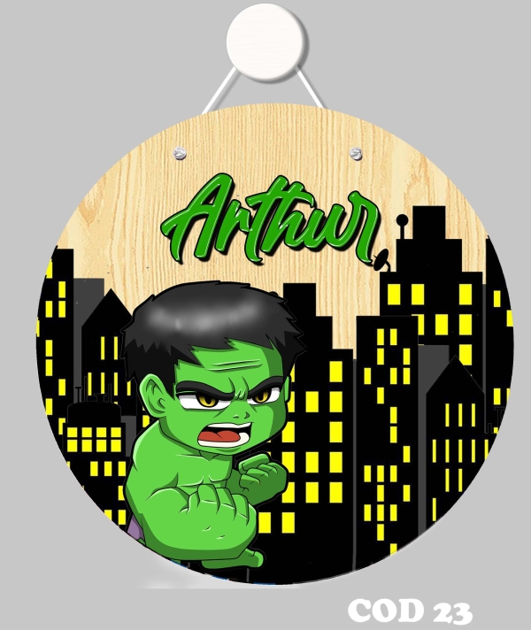Quadro porta (Hulk)