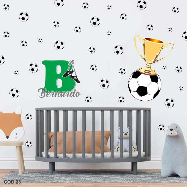 Futebol (Adesivo de parede)