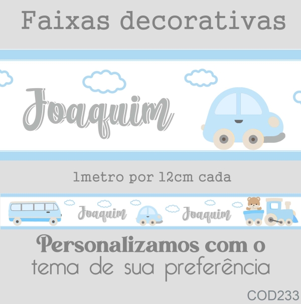 Faixa Carrinho