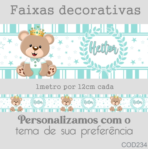 Faixa Urso Príncipe