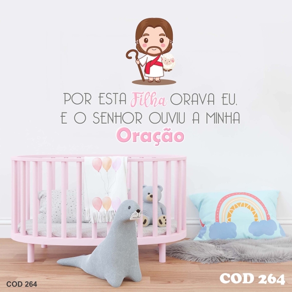 Por esta filha Orava (Adesivo de parede)