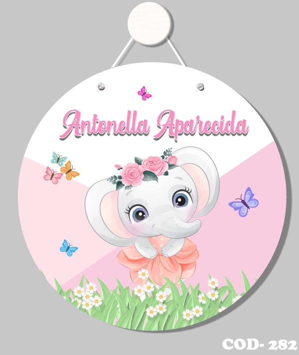 Quadro porta (Elefante)