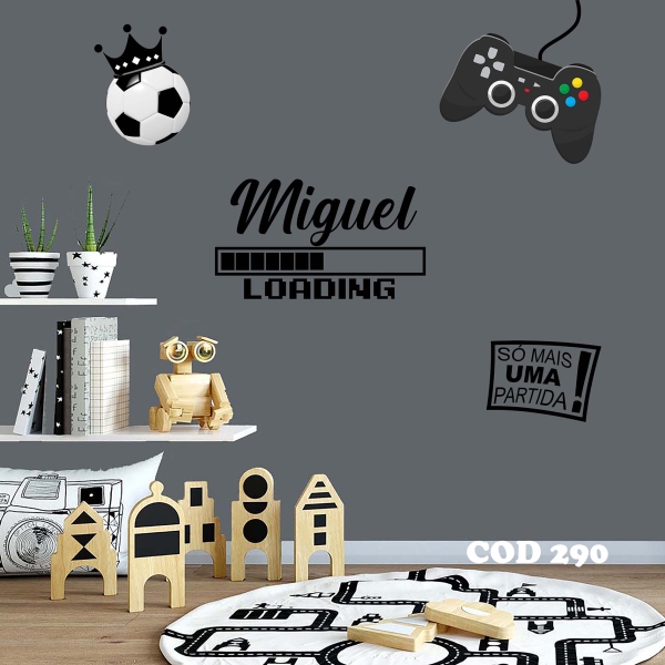 Gamer (Adesivo de parede)