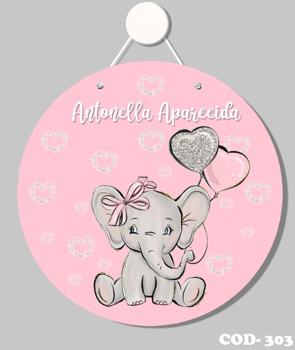 Quadro porta (Elefante)