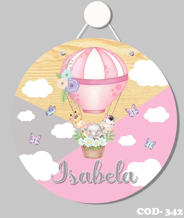 Quadro porta (Safari Balão)