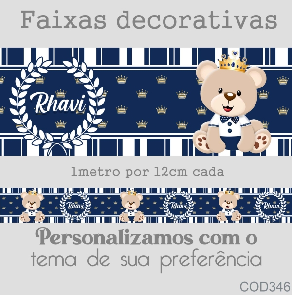 Faixa Urso Príncipe