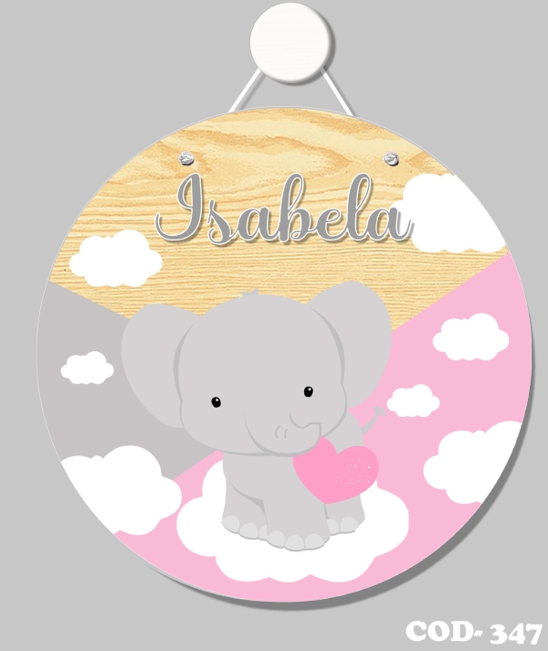 Quadro porta (Elefante)