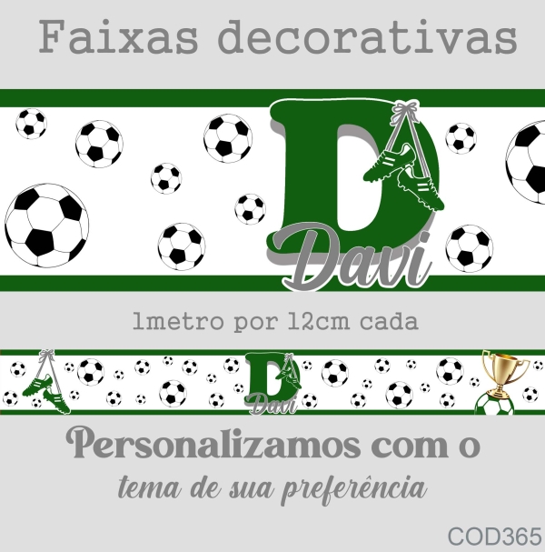 Faixa Bola futebol