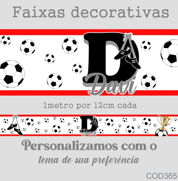 Faixa Bola futebol