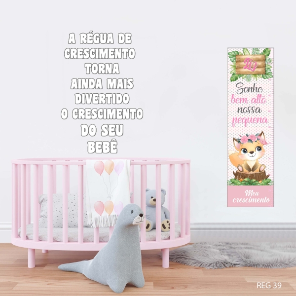 Régua de crescimento Girafa