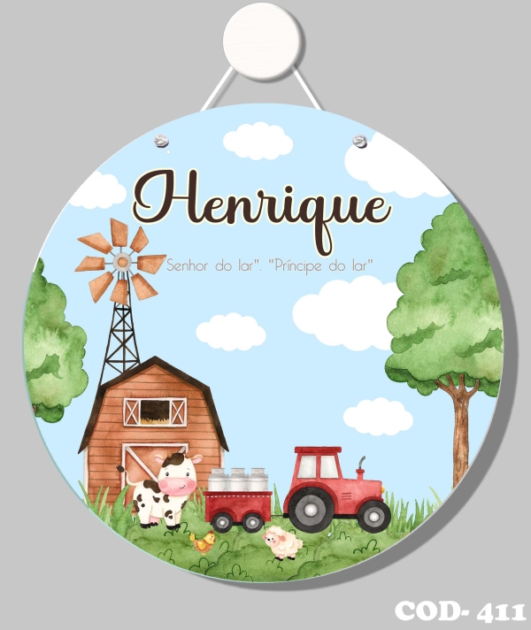 Quadro porta (Fazendinha)