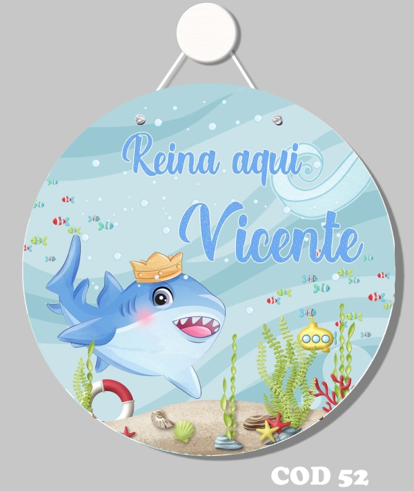 Quadro porta (Tubarão)