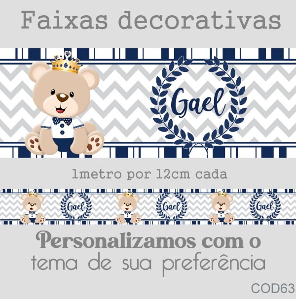 Faixa Urso Príncipe