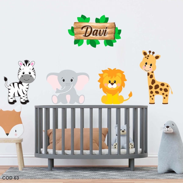 Safari  (Adesivo de parede)