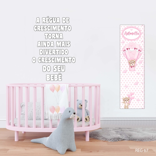 Régua de crescimento Ursinha baloeira