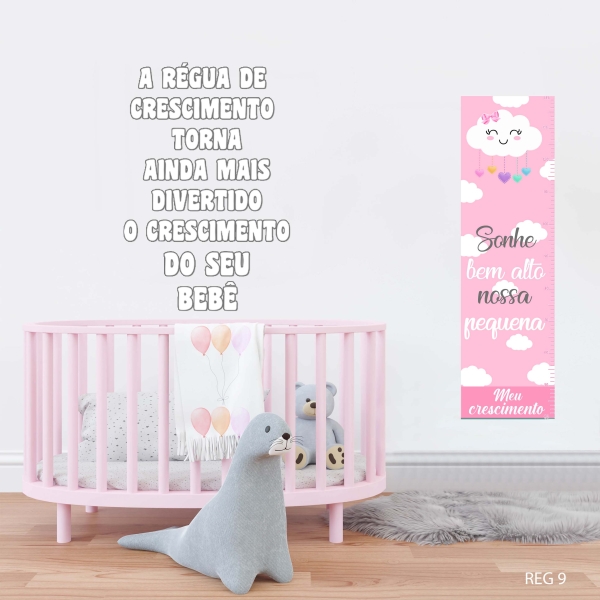 Régua de crescimento Nuvem