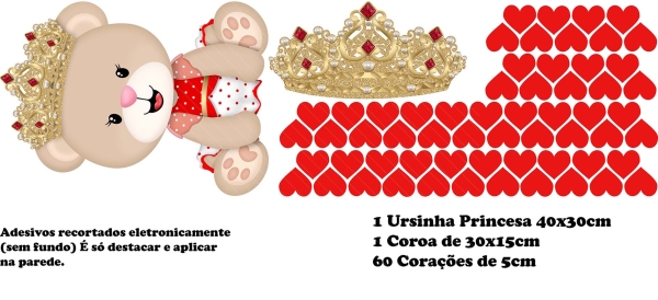 Ursinha princesa   (Combo econômico) - Image 2