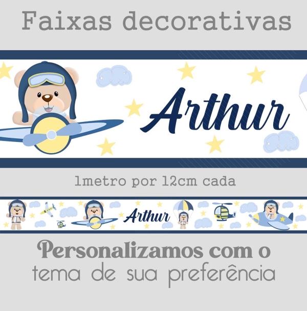 Faixa ursinho Aviador