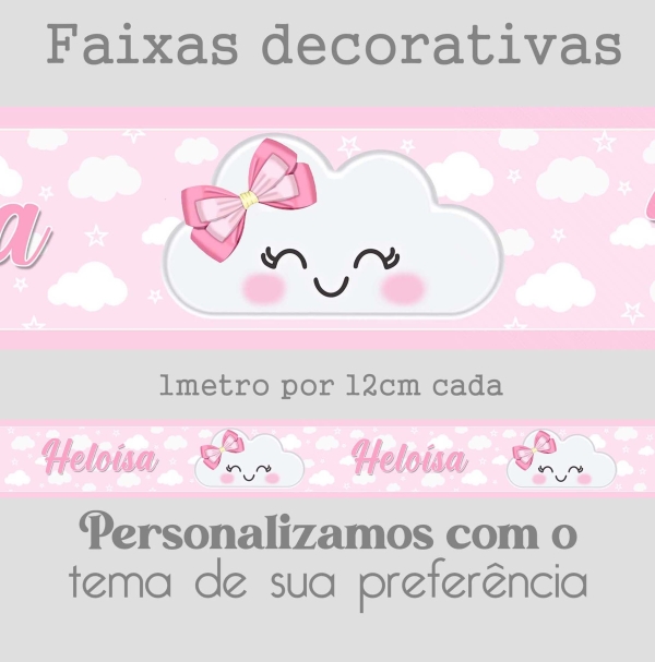 Faixa Chuva de amor Nuvem