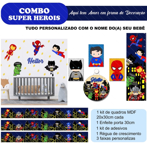 Super Heróis (Combo econômico)