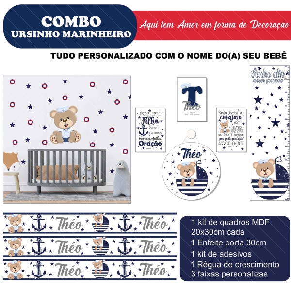 Ursinho Marinheiro (Combo econômico)