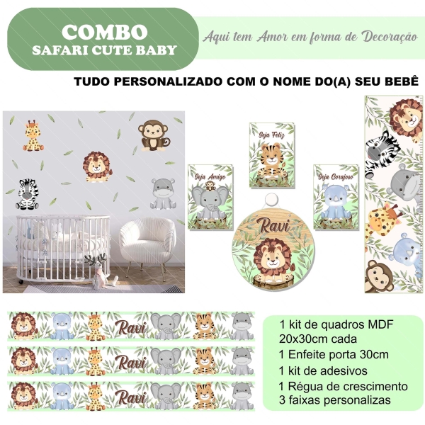 Safari menino (Combo econômico)