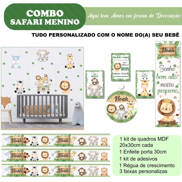 Safari menino (Combo econômico)