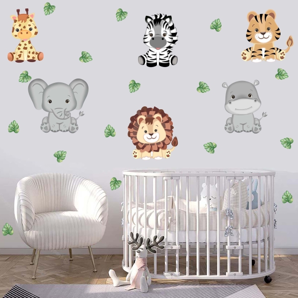 Safari Menino (Adesivo de parede)