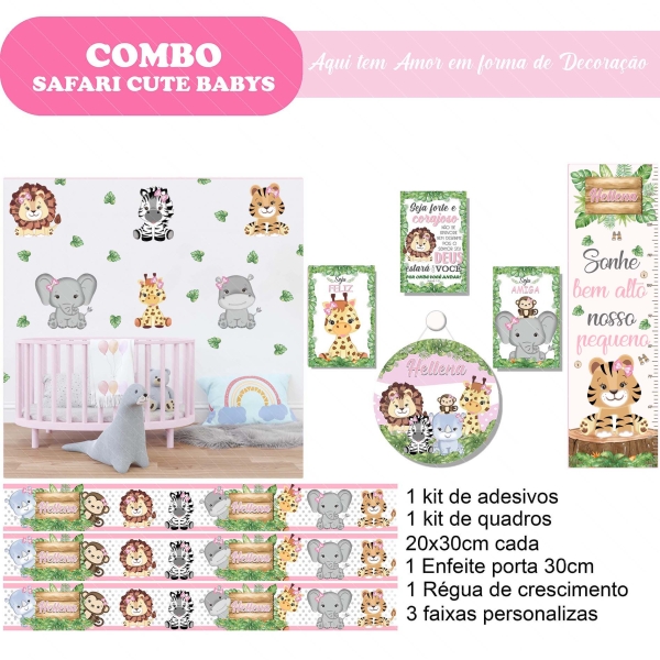 Safari menina  (Combo econômico)