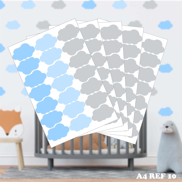 Nuvens (Adesivo de parede)