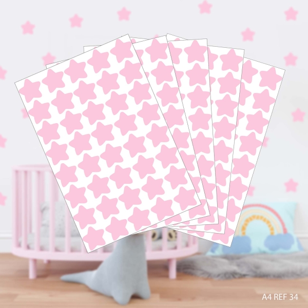 Mini Estrelas (Adesivo de parede)