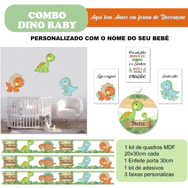 Dinossauro Baby (Combo econômico)