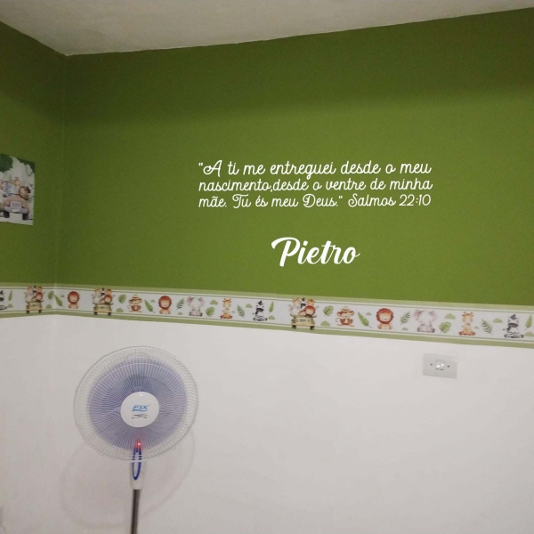 Frase filho  (Adesivo de parede)