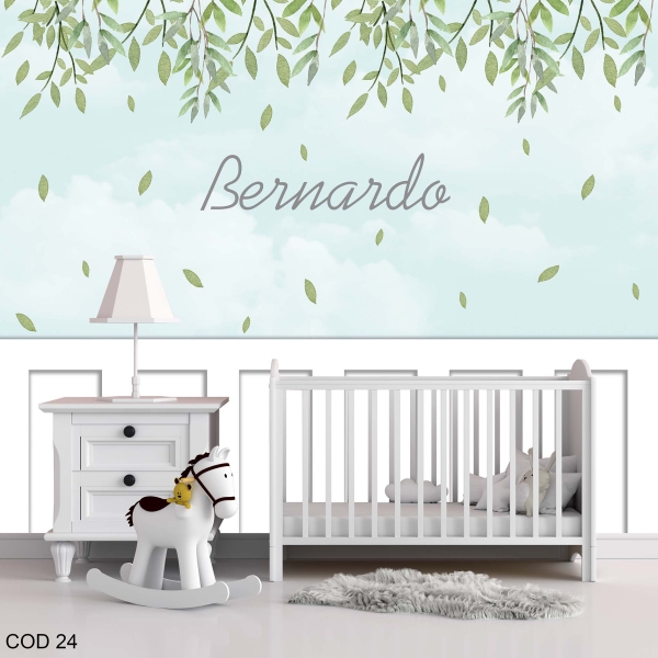 Papel de parede autocolante Floresta personalizada