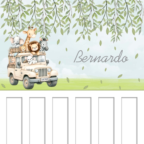 Papel de parede autocolante Safari personalizado - Image 3