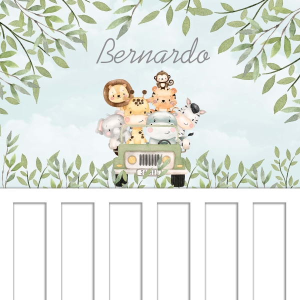 Papel de parede autocolante Safari personalizado - Image 3