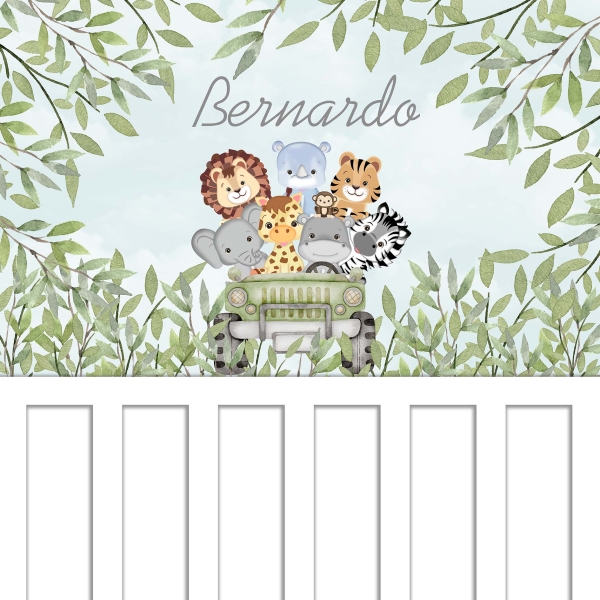 Papel de parede autocolante Safari personalizado - Image 3