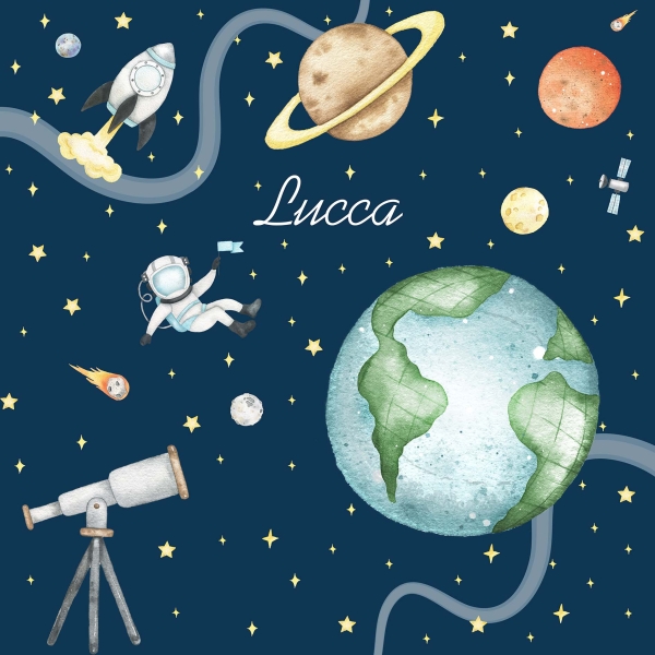 Papel de parede autocolante Astronauta - Image 3