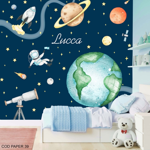 Papel de parede autocolante Astronauta